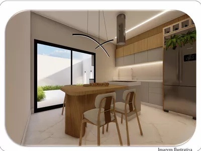 Casa com 3 quartos sendo 2 suítes reversível para 4 quartos (Piscina e Gourmet opcional) à venda, - Foto 8