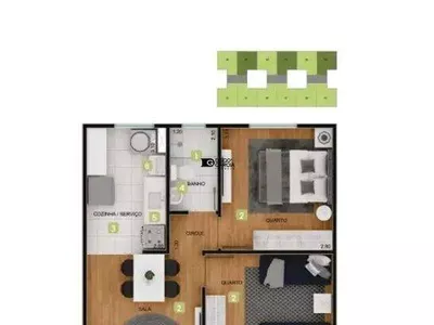 COBERTURA residencial em Contagem/MG (Bom Jesus) – Próximo ao comércio – Financiamento disponível - Foto 9