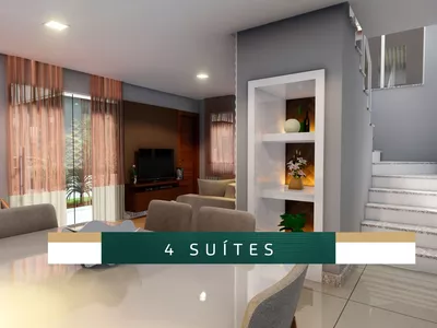 Casa 4 suítes em condomínio fechado com lazer completo, á venda, Candeias, Vitória da Conquista - Foto 35