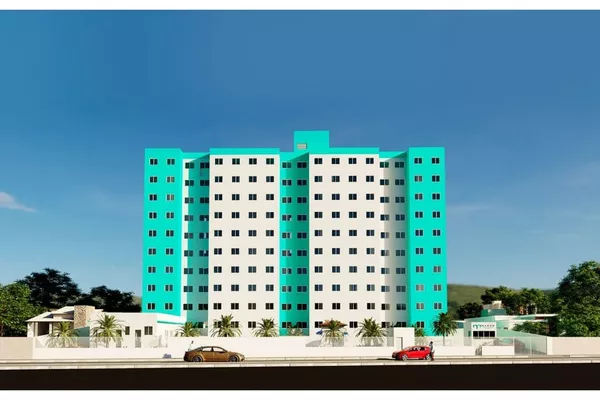 Apartamento 5º andar de 2 quartos 1 suíte, com elevadores em condomínio com lazer completo, Alto - Foto 1