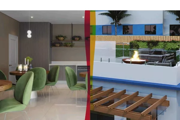 Apartamento de 2 quartos sendo 1 suíte com entrada facilitada à venda, Primavera, Vitória da Con - Foto 2