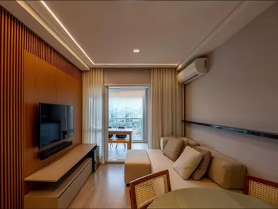 Apartamento com 70 m², 2 quartos sendo 1 Suíte, Mobiliado - Foto 2