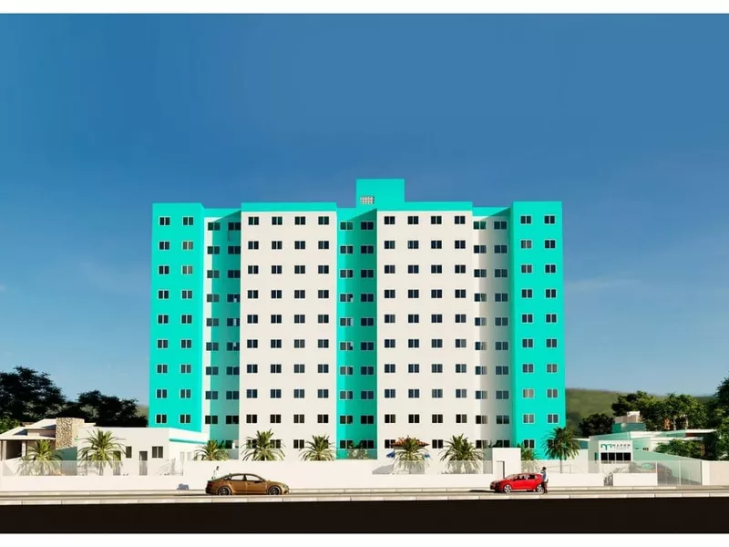 Apartamento 5º andar de 2 quartos 1 suíte, com elevadores em condomínio com lazer completo, Alto - Foto Principal