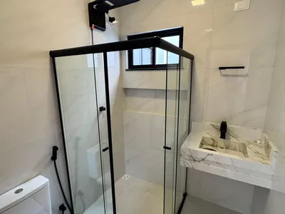 Excentente casa moderna nova podendo financiar, 3 quartos sendo 2 suítes, área gourmet, garagem pa - Foto 18