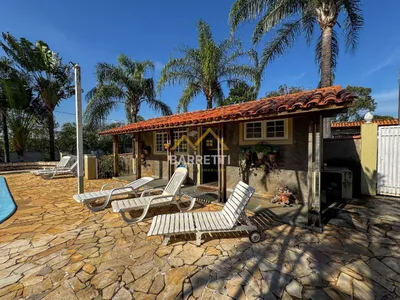 Casa disponível para venda e locação no Colinas do Piracicaba, com 298 m² de área construída. Possui 3 quartos, sendo 1 suíte, piscina, chalé e 6 vagas de garagem - Foto 37
