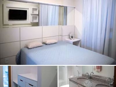 Apartamento com 3/4 sendo 1 suíte reversível para 4/4 2 vagas de garagem na Av. J Pedral próximo - Foto 13
