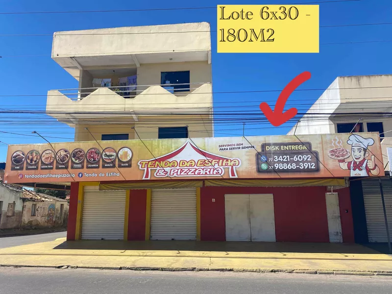 Excelente Lote à Venda, ao lado da Tenda da Esfiha e Pizzaria no bairro Brasil, Vitória da Conquis - Foto Principal