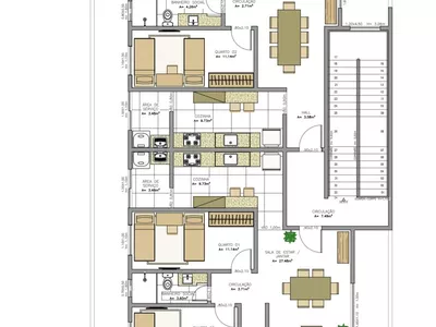 Apartamento 3/4 na planta à Venda, Candeias, Vitória da Conquista, BA - Foto 4