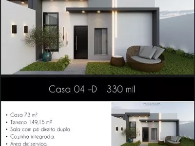 Casa nova de 3 quartos sendo 1 suíte no Terras Remanso perto do Economart Vitória da Conquista - - Foto 4