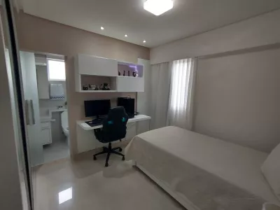 Apartamento à venda 3 suítes, porteira fechada, 2 vagas soltas de garagem , condomínio com lazer - Foto 10