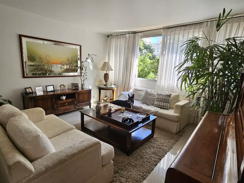 Apartamento em Moema com 131 m², com 3 quartos sendo 1 suíte. - Foto Principal