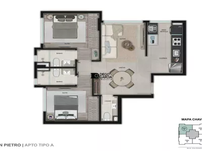 Apartamento à venda, 1 quarto, 1 suíte, 1 vaga, Sion - Belo Horizonte/MG - Foto 27