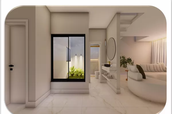 Casa com 3 quartos sendo 2 suítes reversível para 4 quartos (Piscina e Gourmet opcional) à venda, - Foto 4