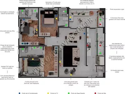 Apartamento 3 dorms c/ 2 suites - Jd D. Judith - Americana/SP - Foto 29