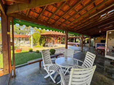 Casa disponível para venda e locação no Colinas do Piracicaba, com 298 m² de área construída. Possui 3 quartos, sendo 1 suíte, piscina, chalé e 6 vagas de garagem - Foto 22