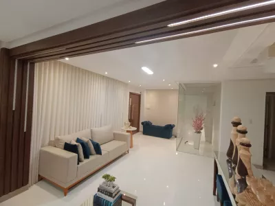 Casa com 5 quartos sendo 3 suítes, área gourmet com jacuzzi, piscina aquecida, em Bairro Boa Vista - Foto 4