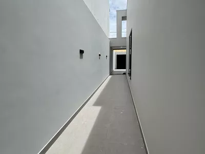 Excentente casa moderna nova podendo financiar, 3 quartos sendo 2 suítes, área gourmet, garagem pa - Foto 24