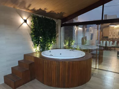 Casa com 5 quartos sendo 3 suítes, área gourmet com jacuzzi, piscina aquecida, em Bairro Boa Vista - Foto 58
