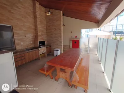 Apartamento completo, porteira fechada com móveis e Eletros andar alto de 2/4 em condomínio fechad - Foto 39
