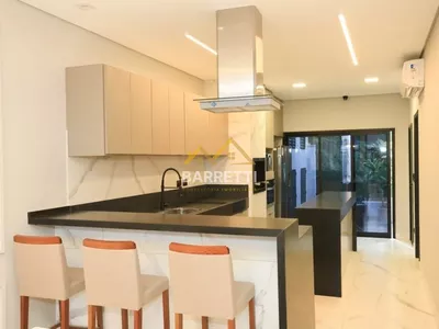 Casa no Condomínio Reserva das Paineiras, com 200 m², três quartos, três banheiros, mobiliada e com quatro vagas de garagem - Foto 9