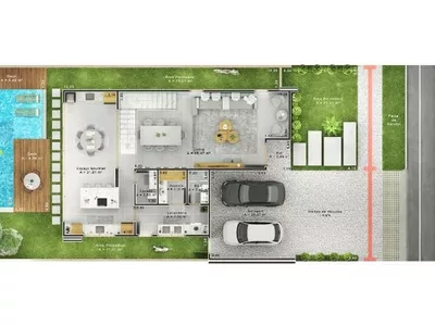 Casa 3 suítes em condomínio fechado Domus Resindence Candeias - Vitória da Conquista - BA - Foto 23