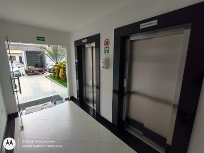 Apartamento completo, porteira fechada com móveis e Eletros andar alto de 2/4 em condomínio fechad - Foto 27