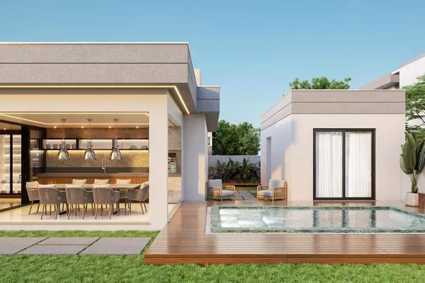 Casa com 4 suítes, piscina com hidromassagem e garagem para 4 carros à venda, no Alphaville, Vit? - Foto 3