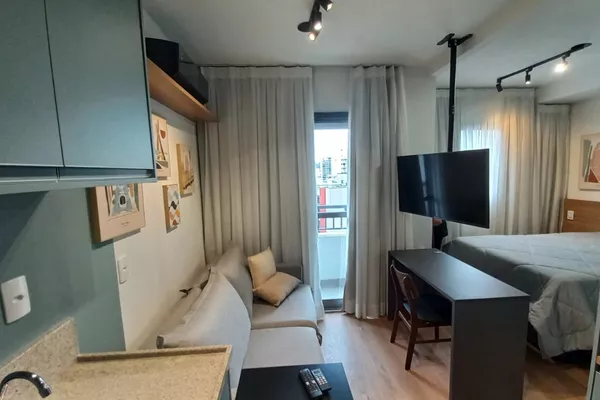 Studio com 27 m², mobiliado em Vila Nova Conceição - Foto 1