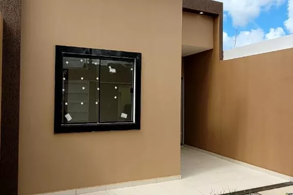 Casa nova pode ser financiada à venda de 3 quartos sendo 1 suíte garagem para 2 carros, quintal, C - Foto 6