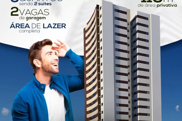 Apartamento 3 quartos sendo 2 suítes melhor custo x benefício da região do Candeias em ótima loc - Foto 2