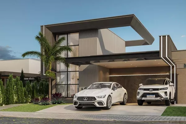 Casa com 4 suítes, piscina com hidromassagem e garagem para 4 carros à venda, no Alphaville, Vit? - Foto 6