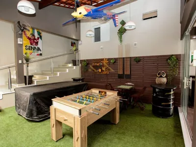 Casa de alto padrão com 6 quartos, sendo todos suítes, 10 banheiros e piscina, no Condomínio Colinas do Piracicaba - Foto 20