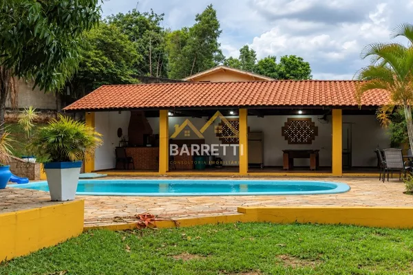 Chácara à venda no Estância Lago Azul, com 318 m² de área construída, 3 quartos (sendo 1 suíte), piscina e campo de futebol - Foto 6