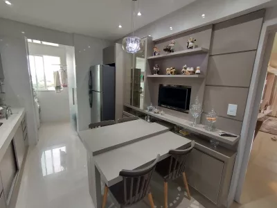 Apartamento à venda 3 suítes, porteira fechada, 2 vagas soltas de garagem , condomínio com lazer - Foto 6