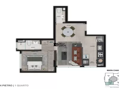 Apartamento à venda, 1 quarto, 1 suíte, 1 vaga, Sion - Belo Horizonte/MG - Foto 25