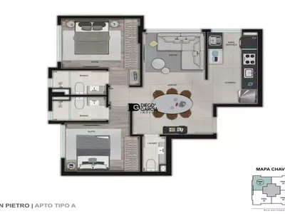 Apartamento à venda, 1 quarto, 1 suíte, 1 vaga, Sion - Belo Horizonte/MG - Foto 26