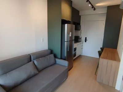 Apartamento para locação com 1 quarto, mobiliado em Moema - Foto 8