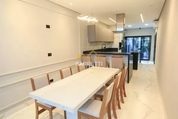 Casa no Condomínio Reserva das Paineiras, com 200 m², três quartos, três banheiros, mobiliada e com quatro vagas de garagem - Foto 5