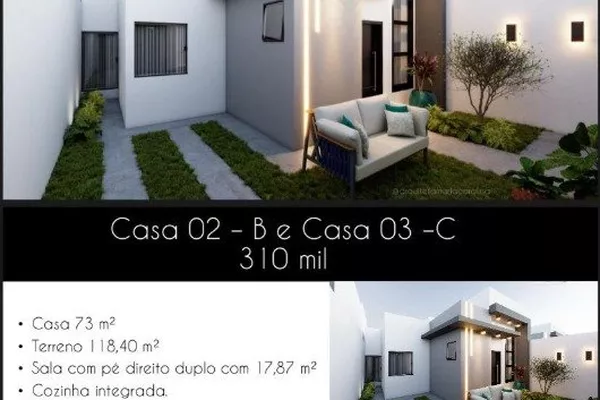 Casa nova de 3 quartos sendo 1 suíte no Terras Remanso perto do Economart Vitória da Conquista - - Foto 6
