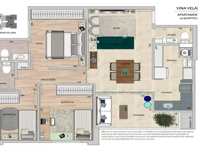 Apartamento à venda, 2 quartos, 2 suítes, 2 vagas, Gutierrez - Belo Horizonte/MG - Foto 20