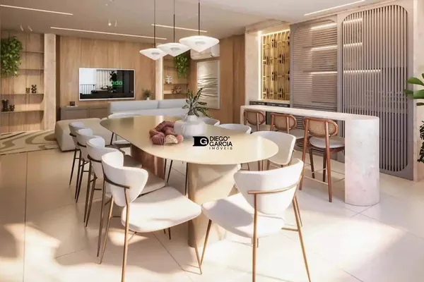 Apartamento à venda, 3 quartos, 3 suítes, 2 vagas, Loteamento Vale dos Vinhedos - Uberlândia/MG - Foto 3