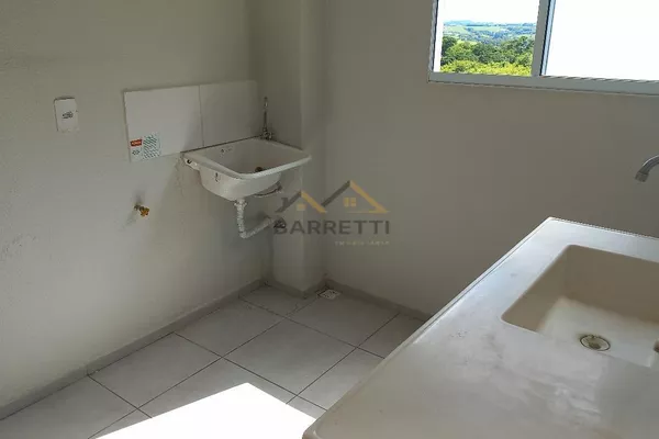 Apartamento de 45m² com 2 quartos, 1 banheiro e 1 vaga de garagem no Condomínio Piazza Platina - Foto 4