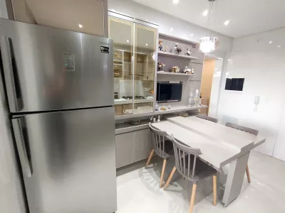 Apartamento à venda 3 suítes, porteira fechada, 2 vagas soltas de garagem , condomínio com lazer - Foto 4