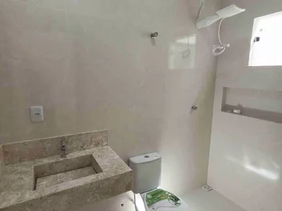 Linda casa nova de 3 quartos sendo 1 suíte, garagem para 2 carros, acabamento de primeira à Venda - Foto 24
