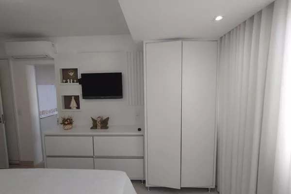 Apartamento à venda 3 suítes, porteira fechada, 2 vagas soltas de garagem , condomínio com lazer - Foto 3