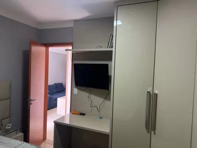 Apartamento completo, porteira fechada com móveis e Eletros andar alto de 2/4 em condomínio fechad - Foto 16