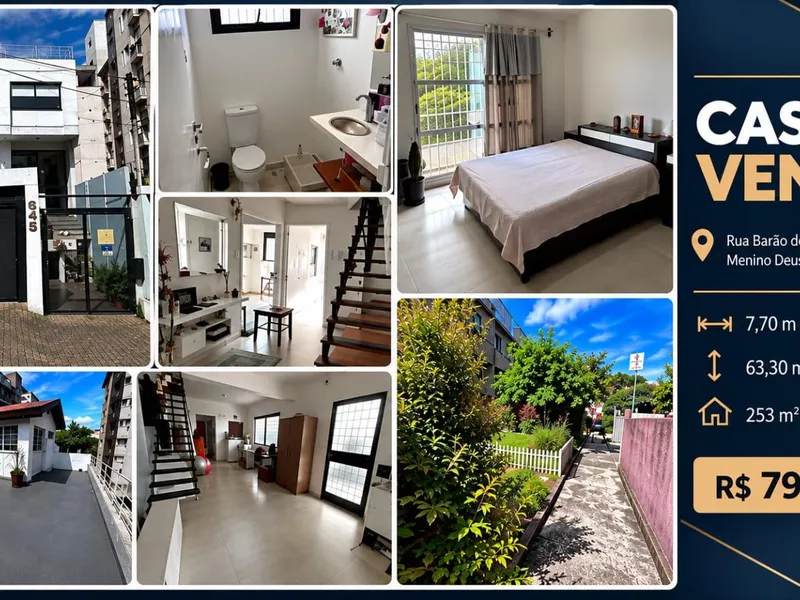 Vendo amplo Sobrado 3 andares 3 dormitórios suite  - Foto Principal