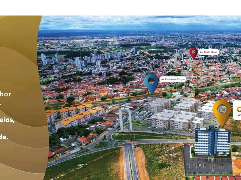 Apartamento de 2 quartos sendo 1 suíte com entrada facilitada à venda, Primavera, Vitória da Con - Foto Principal