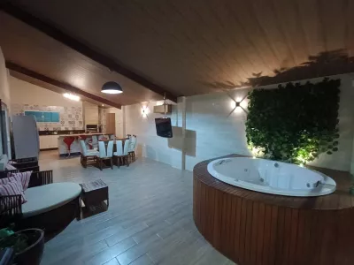 Casa com 5 quartos sendo 3 suítes, área gourmet com jacuzzi, piscina aquecida, em Bairro Boa Vista - Foto 59