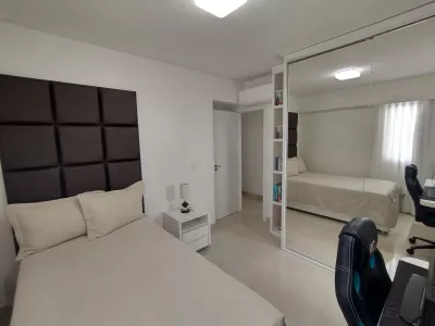 Apartamento à venda 3 suítes, porteira fechada, 2 vagas soltas de garagem , condomínio com lazer - Foto 5